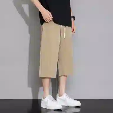 左岸 冰丝速干七分裤宽松外穿中裤运动休闲短裤 男女同款