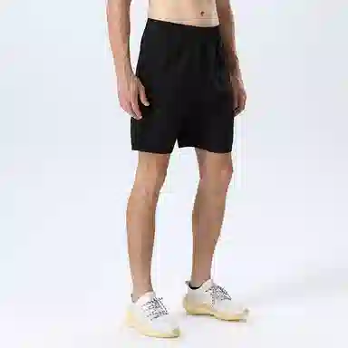 左岸 薄款速干冰丝裤男透气耐磨运动裤男中裤夏季宽松舒适柔软裤男款轻薄跑步裤五分裤男子休闲短裤 男款