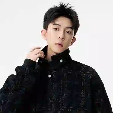 左岸 毛呢外套男秋季翻领休闲上衣青少年胖子加肥加大大码男装小香风夹克 男款