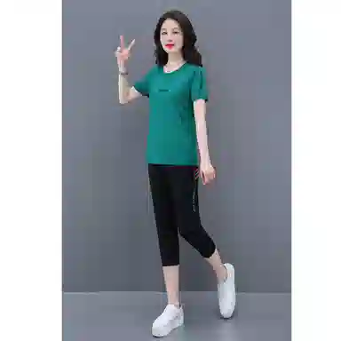 左岸 简约百搭时尚通勤休闲套装 女款