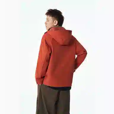 左岸 春秋季美式复古高街潮流撞色拼接百搭开衫连帽上衣休闲宽松舒适防风潮牌翻领工装风外套夹克 男款
