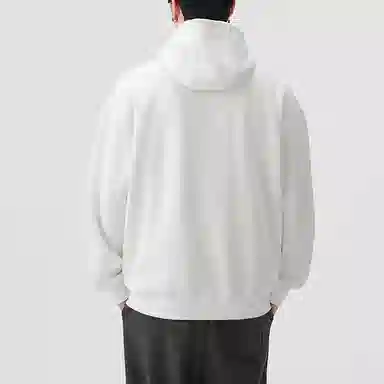 左岸 美式复古时尚简约秋季薄款休闲长袖上衣百搭设计拉链连帽穿搭潮流舒适柔软宽松透气学院风户外港风潮牌卫衣 男款