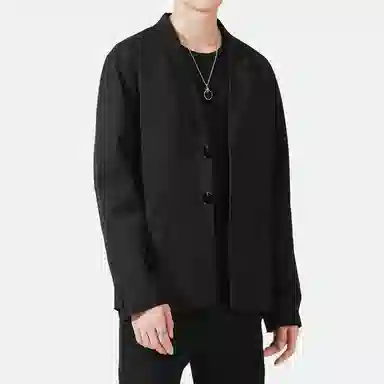 左岸 休闲痞帅便西服春秋单西上衣宽松商务正装西装 男款