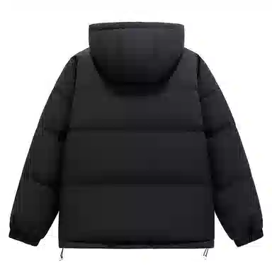 左岸 秋冬加厚保暖青少年港风连帽面包服棉衣休闲宽松简约纯色潮牌棉袄外套棉服 男款