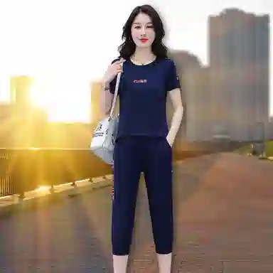 左岸 简约百搭时尚通勤休闲套装 女款