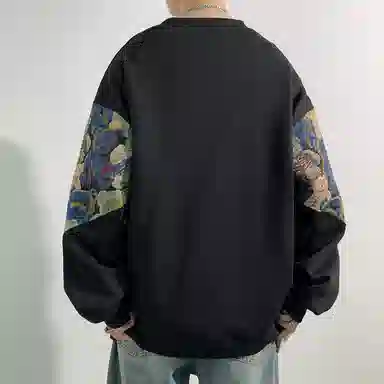 Zuoan Panda Print Sweatshirt