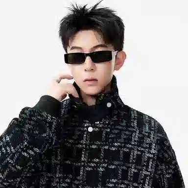 左岸 毛呢外套男秋季翻领休闲上衣青少年胖子加肥加大大码男装小香风夹克 男款