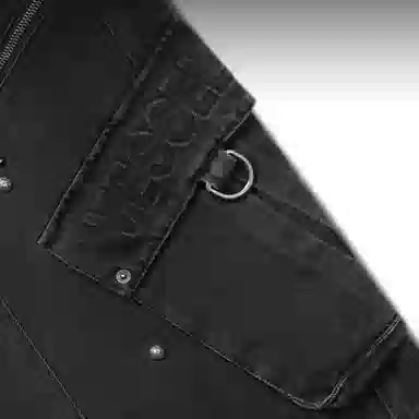 xVESSEL Studded Jeans Black