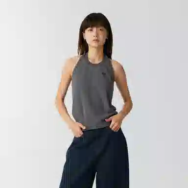 Crying Center Halter Backless Top