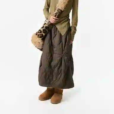 Crying Center Quilted Skirt