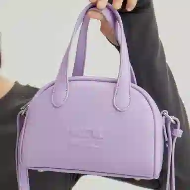 Crying Center Classic Retro PU Boston Bag