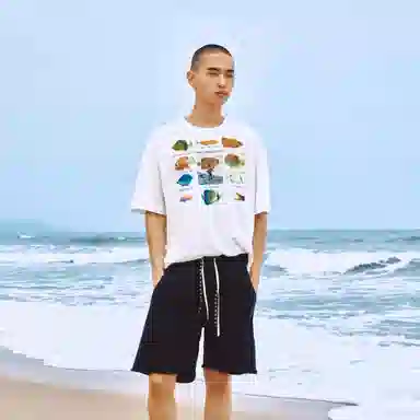 Crying Center Tropical Fish Tee