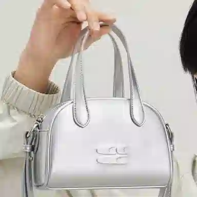 Crying Center Classic Retro PU Boston Bag