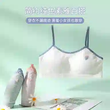 浪莎 休闲青春发育期无钢圈文胸 女款