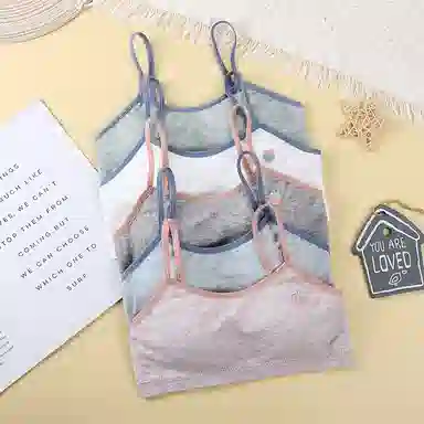 浪莎 休闲青春发育期无钢圈文胸 女款