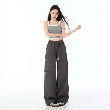 玫丝朵 纯色时尚百搭休闲裤 女款