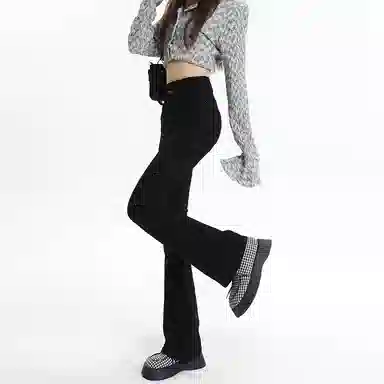 玫丝朵 百搭时尚优雅牛仔裤 女款