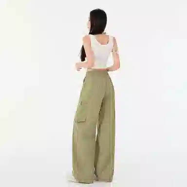 玫丝朵 纯色时尚百搭休闲裤 女款