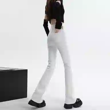 玫丝朵 百搭时尚优雅牛仔裤 女款