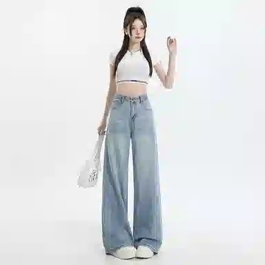 玫丝朵 简约休闲百搭牛仔裤 女款