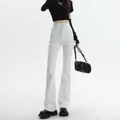 玫丝朵 百搭时尚优雅牛仔裤 女款