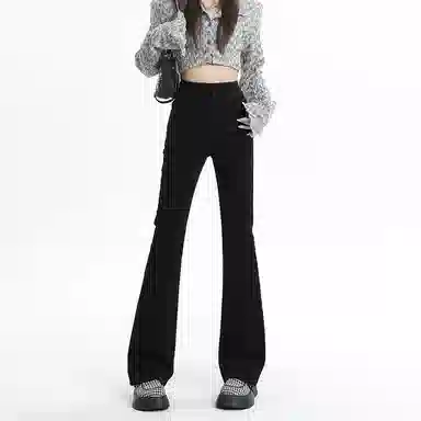 玫丝朵 百搭时尚优雅牛仔裤 女款