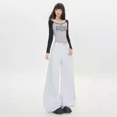 玫丝朵 休闲简约百搭时尚牛仔裤 女款