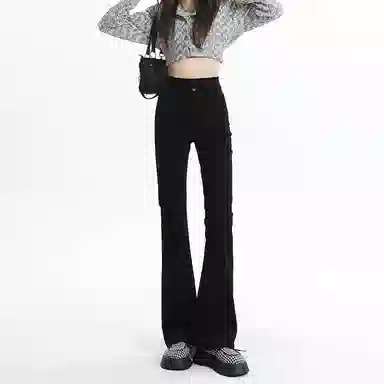 玫丝朵 百搭时尚优雅牛仔裤 女款