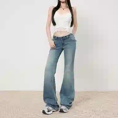 玫丝朵 时尚潮流百搭牛仔裤 女款