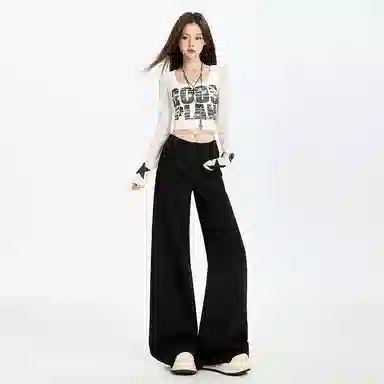 玫丝朵 时尚舒适通勤简约牛仔裤 女款