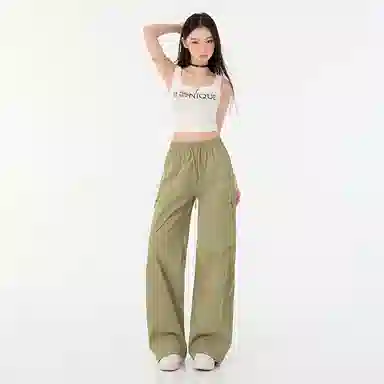 玫丝朵 纯色时尚百搭休闲裤 女款