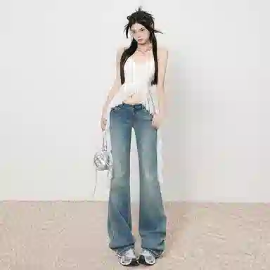 玫丝朵 时尚潮流百搭牛仔裤 女款