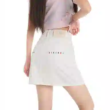 玫丝朵 包臀裙简约通勤牛仔短裙 女款