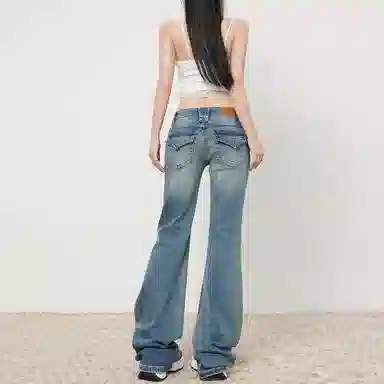 玫丝朵 时尚潮流百搭牛仔裤 女款