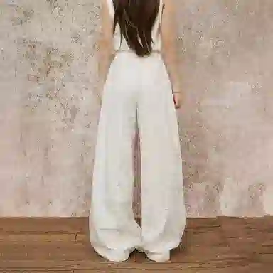 玫丝朵 舒适时尚通勤简约休闲裤 女款