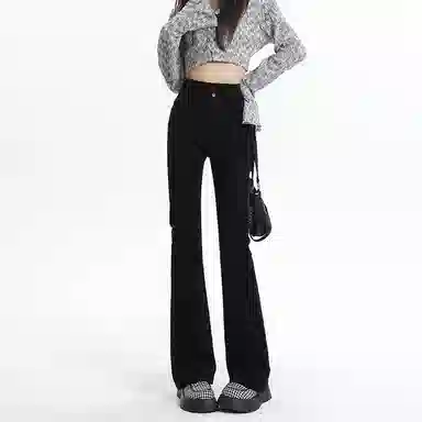 玫丝朵 百搭时尚优雅牛仔裤 女款