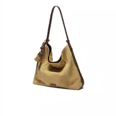 BELLE Classic Leather Shoulder Bag Large