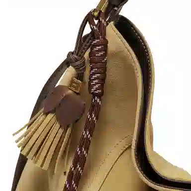 BELLE Classic Leather Shoulder Bag Large