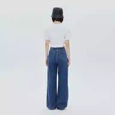 SOON FLOWER Wide Leg Jeans