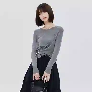 SOON FLOWER Slim Knit Sweater