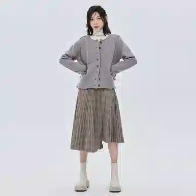 SOON FLOWER Sweater Grey