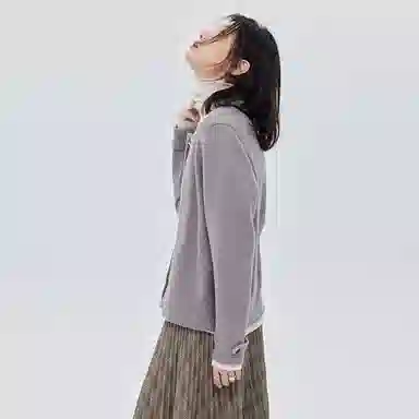 SOON FLOWER Sweater Grey