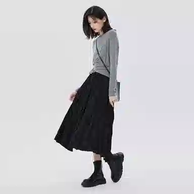 SOON FLOWER Slim Knit Sweater