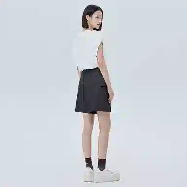 SHUEN High Waist Wide Leg Pants