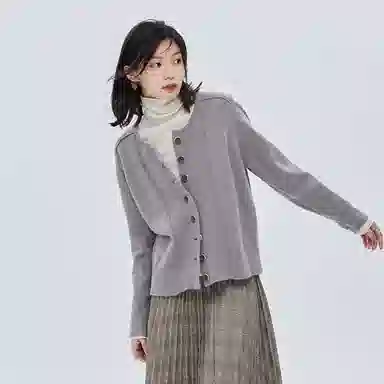 SOON FLOWER Sweater Grey