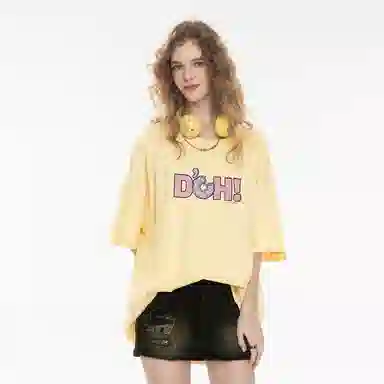 The Simpsons Donut Stripe Tee