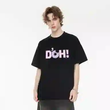 The Simpsons Donut Stripe Tee