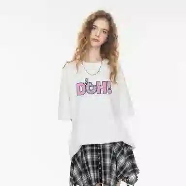 The Simpsons Donut Stripe Tee