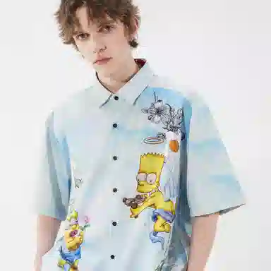 The Simpsons F11U Blue White