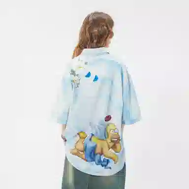 The Simpsons F11U Blue White